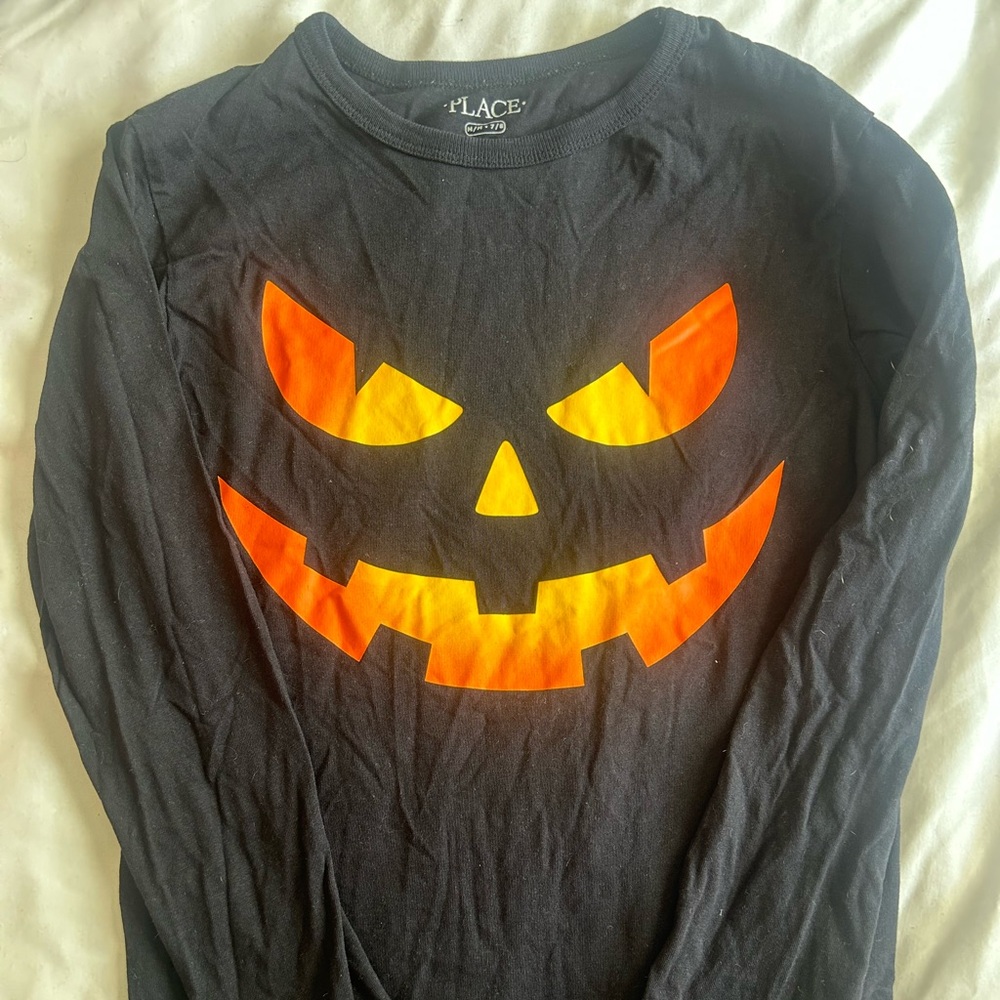 Two Halloween Long sleeve T-Shirts - jumping Beans/Carters Size 8